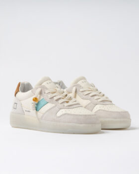 Court 2.0 VINTAGE DANA DERİSİ BEYAZ-CUOIO
