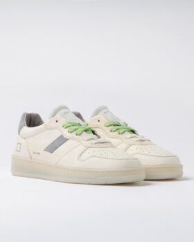Court 2.0 VINTAGE DANA DERİSİ BEYAZ-GRİ