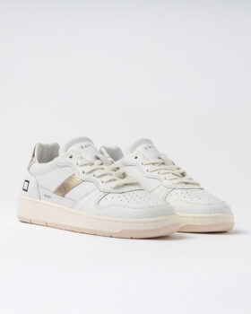 Court 2.0 VINTAGE DANA DERİSİ BEYAZ-PLATİN