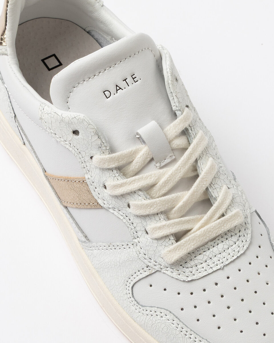 Court 2.0 VINTAGE DANA DERİSİ BEYAZ-PLATİN