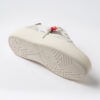 COURT PLATFORM VINTAGE DANA DERİSİ BEYAZ-LEOPAR