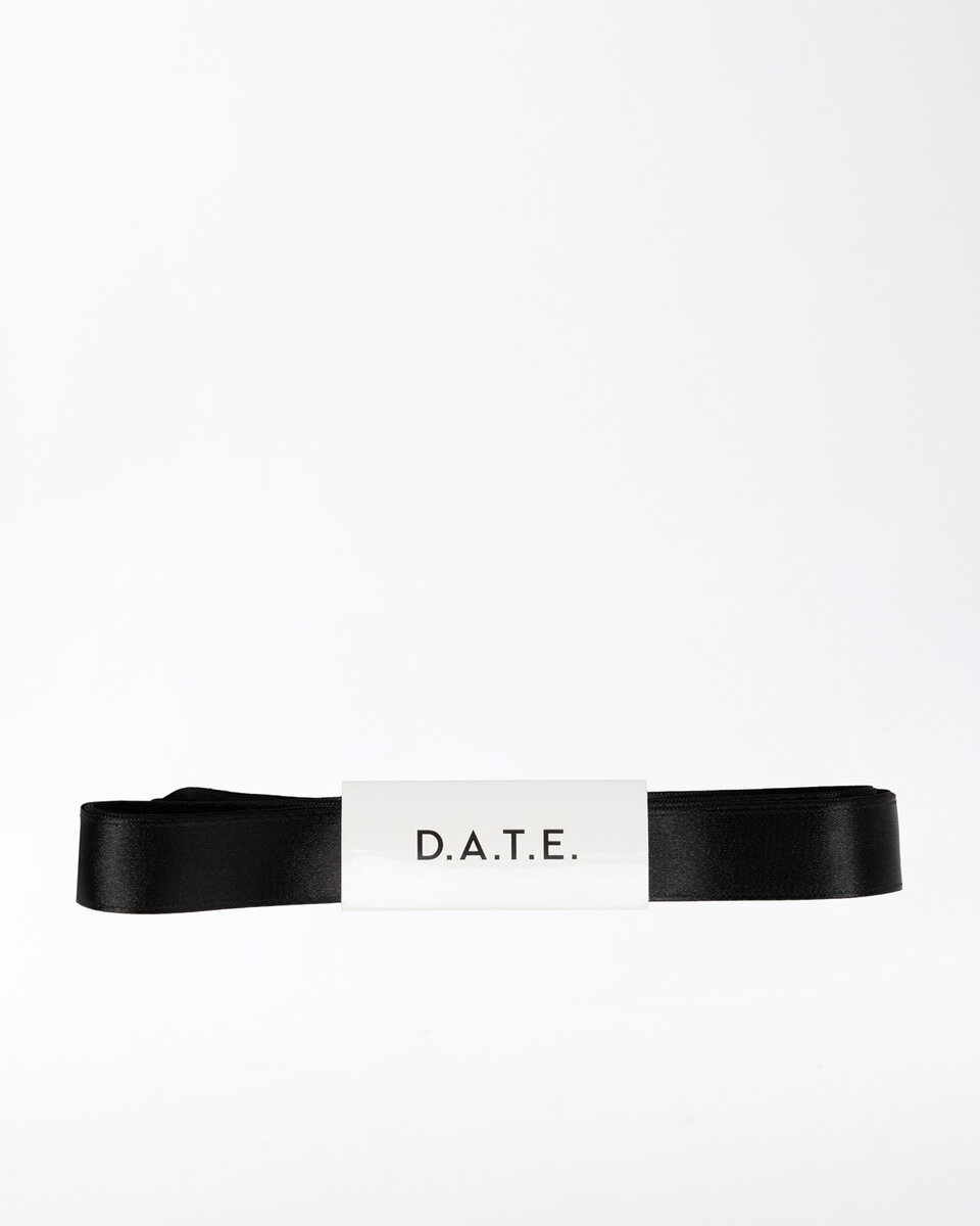 DANTEL SATEN DATE SİYAH