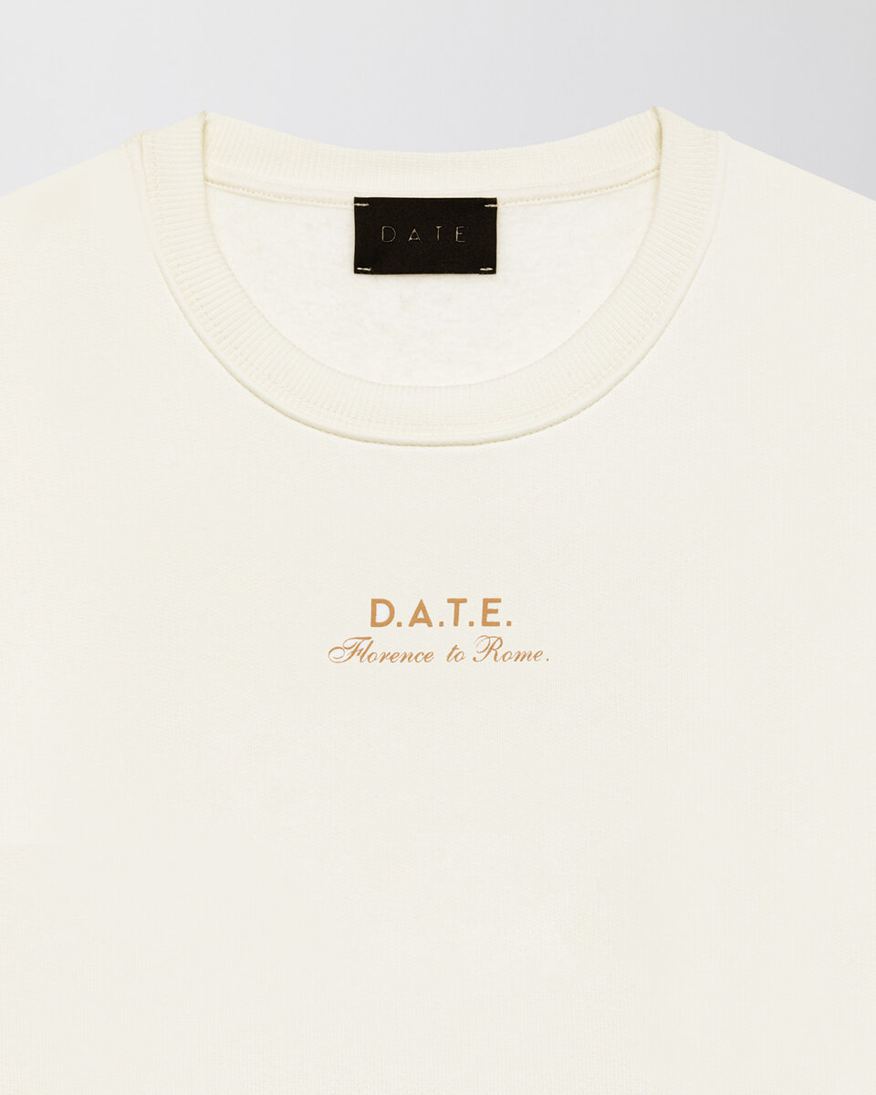 DATE ROME FİL DIŞI RENKLİ SWEATSHIRT