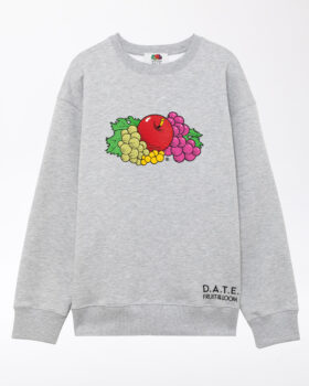 SWEATSHIRT FRUIT GRAY
