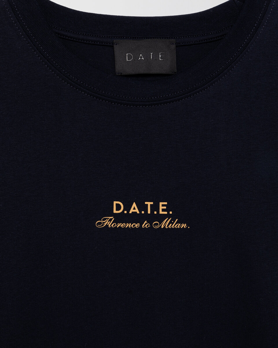 T-SHIRT DATE MILAN MAVİ