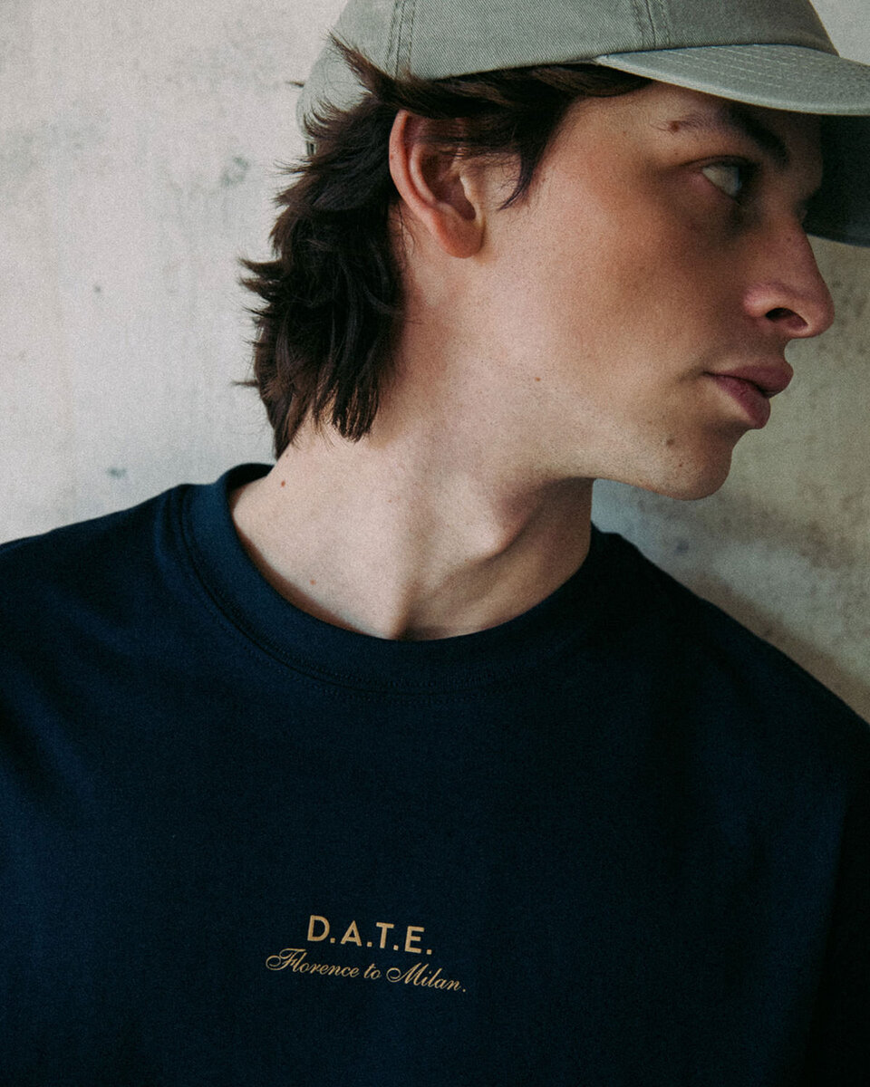T-SHIRT DATE MILAN MAVİ